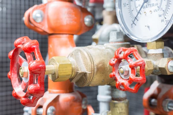 Fire safety valves