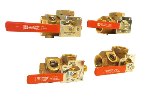 Test and Drain Valves