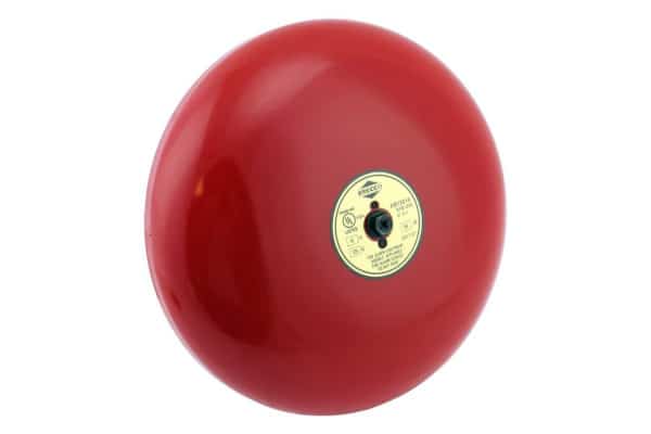 10 inch red enamel fire alarm bell