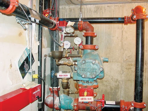 NFPA Required Inspections of Fire Sprinkler Valves