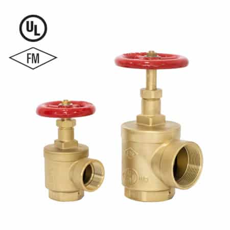 Traditional angle hose valves