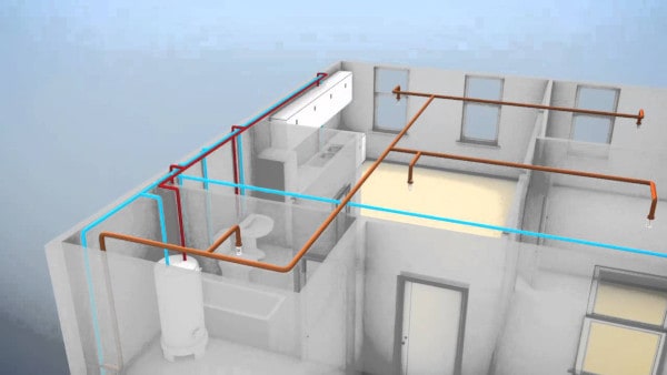 Residential sprinkler diagram