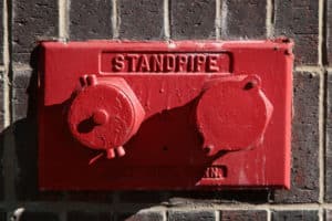 Red standpipe FDC