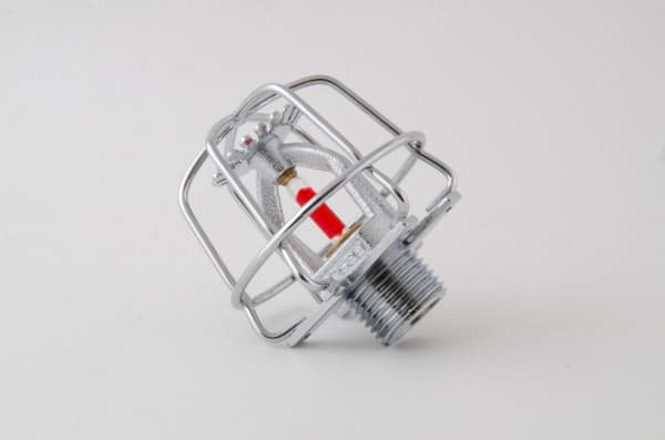 Fire sprinkler with standard head guard