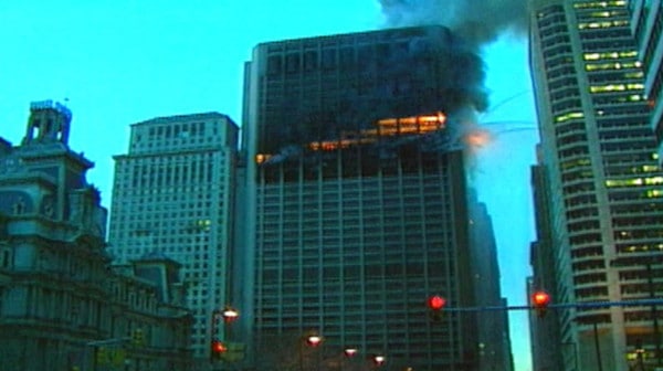 The fire at One Meridian Plaza