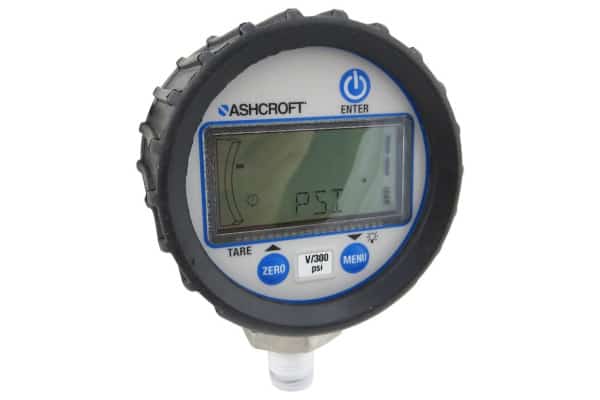 NIST-certified pressure gauge
