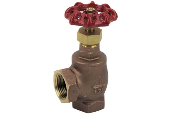 Brass angle valve