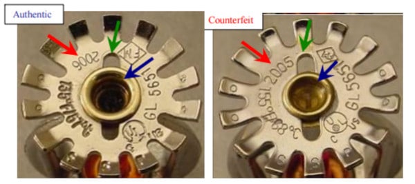 Counterfeit Fire Sprinklers How To Identify And Avoid Them Counterfeit Fire Sprinklers How To Identify And Avoid Them