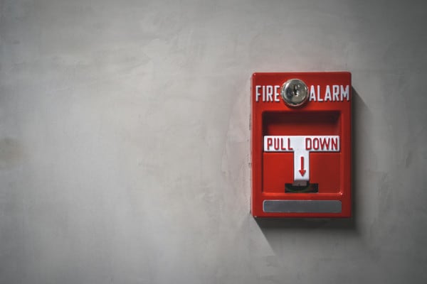 Fire alarm pull station