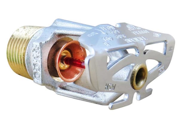 Quick response horizontal sidewall fire sprinkler