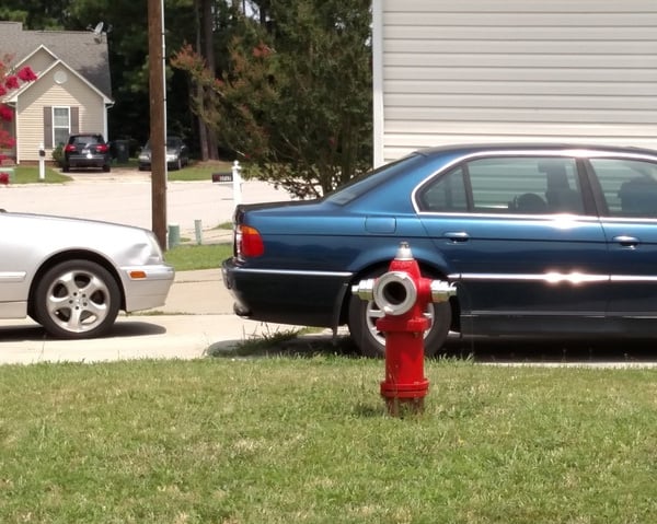 A Storz fire hydrant with no cap
