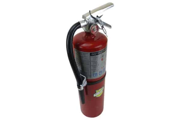 10-pound fire extinguisher