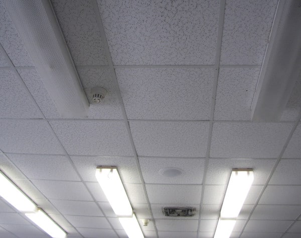 A drop ceiling