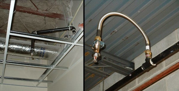 Flexible Fire Sprinkler Drops Ceilings