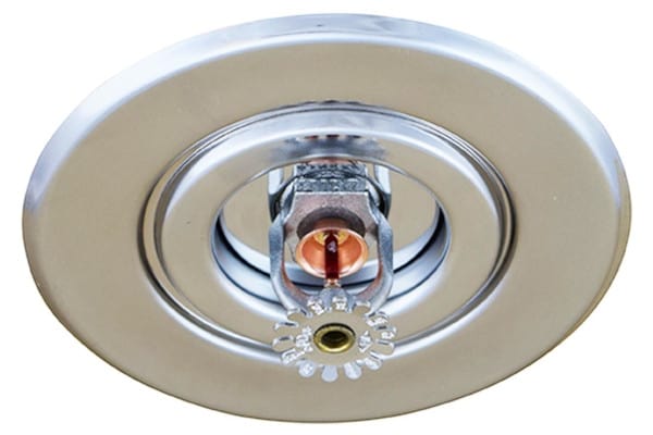 Fire sprinkler with escutcheon