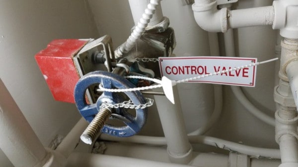 Fire sprinkler control valve