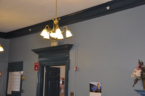 Horizontal sidewall sprinklers installed in a wall