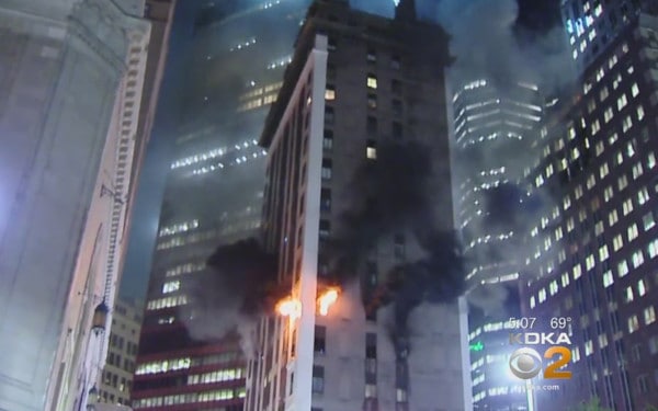 The Midtown Towers fire in Pittsburgh