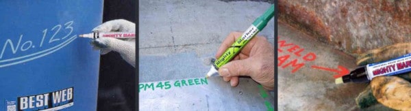 Paint Markers for Metalwork, Construction, HVAC, Maintenance, & More