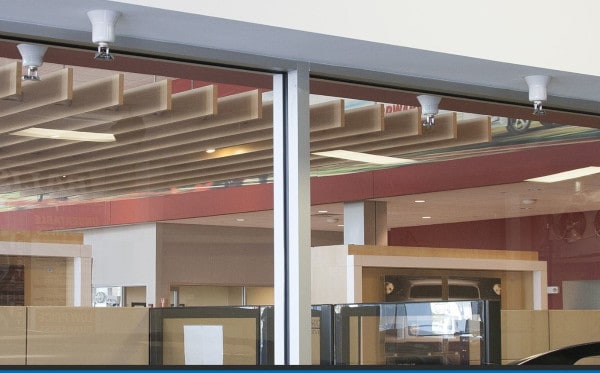 A window fire sprinkler