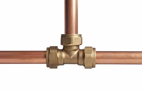 Copper fire sprinkler pipe