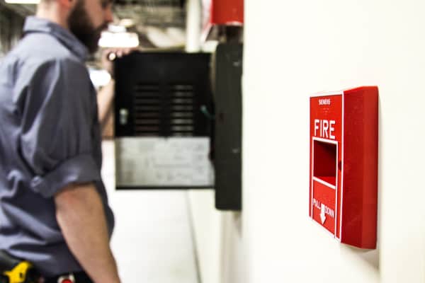 Inspecting fire alarm system