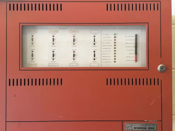 Fire alarm control panel