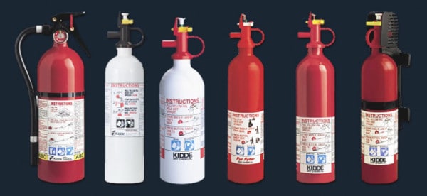 recalled Kidde fire extinguishers