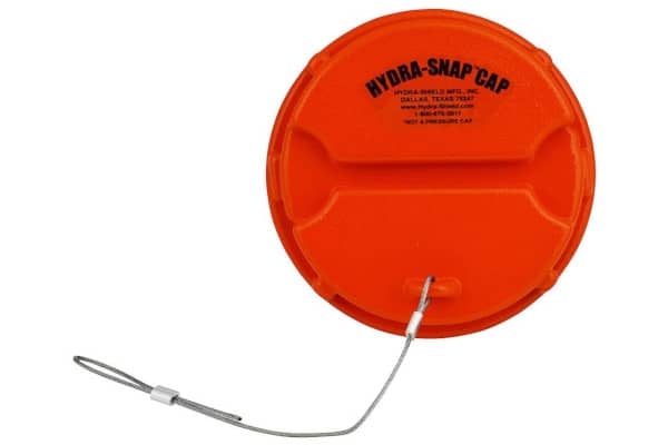 Snap cap for Storz hydrant or FDC