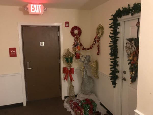 Fire extinguisher code violation