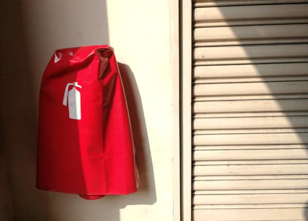 fire extinguisher cover