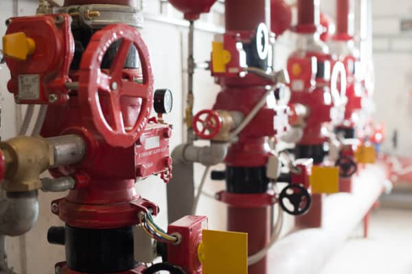 Fire Sprinkler System Wet Valves