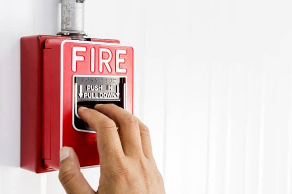 Fire alarm pull switch