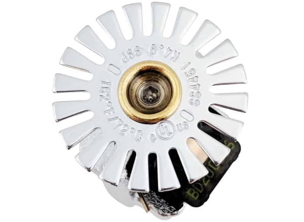 Residential fire sprinkler heads