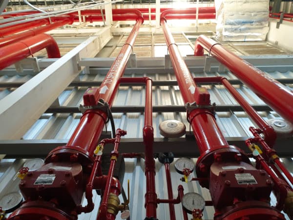 Annual dry sprinkler tests