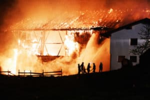 Fire protection in horse barns and stables