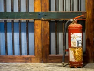 What causes fire extinguisher problems