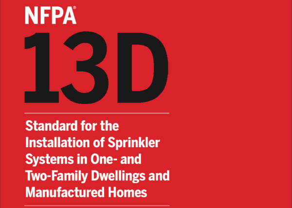 NFPA 13D cover