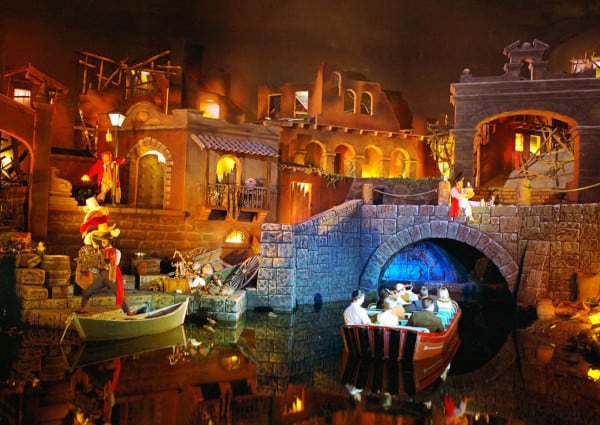 Pirates of the Caribbean ride