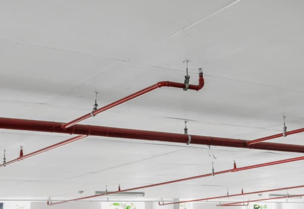 Fire sprinkler pipe variable diameter