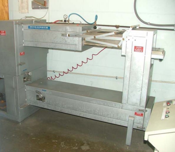 A plunge oven