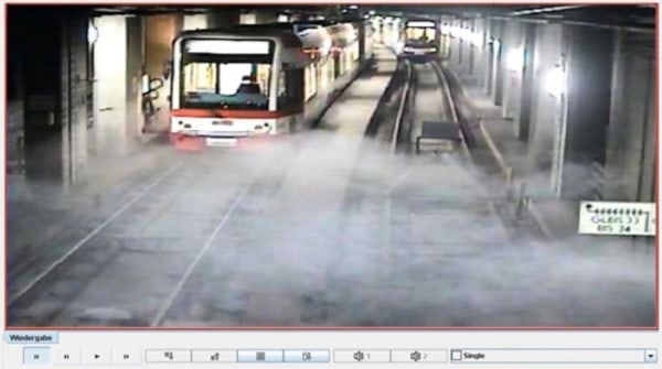 Video image smoke detection