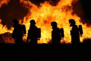 Fire safety technology for firefighters