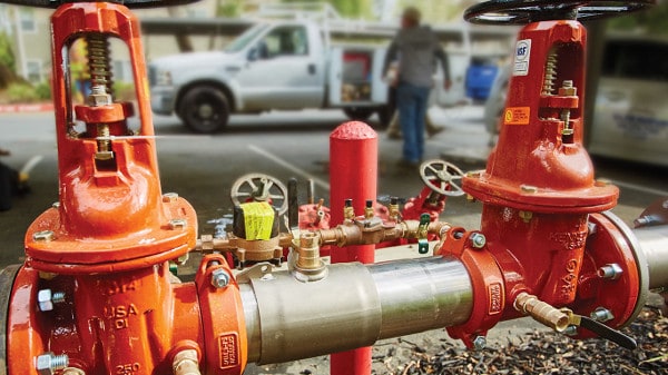 Picture of backflow preventer Picture of backflow preventer