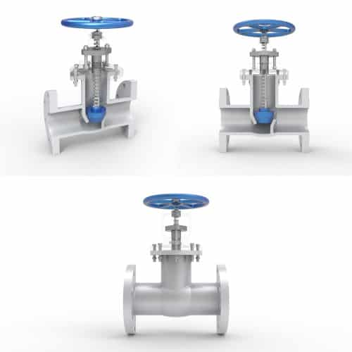 What is a globe valve?