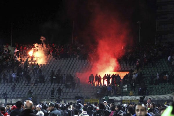 Egypt stadium fire