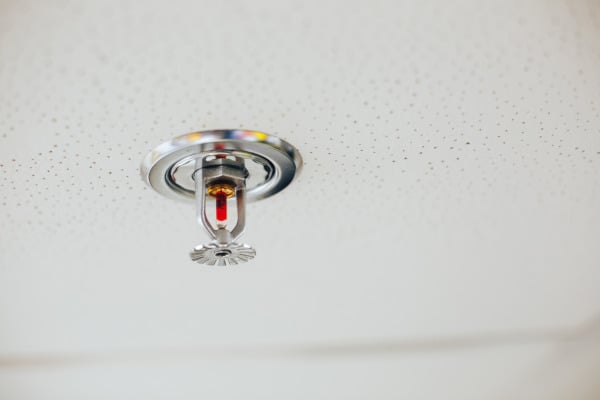 Pendent fire sprinkler with escutcheon