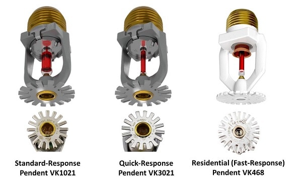 Comparing sprinkler deflectors