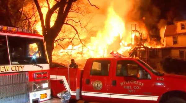 Fire at senior housing facility