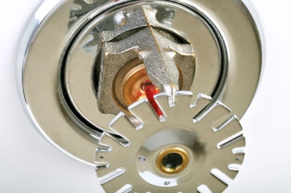 Fire sprinkler save